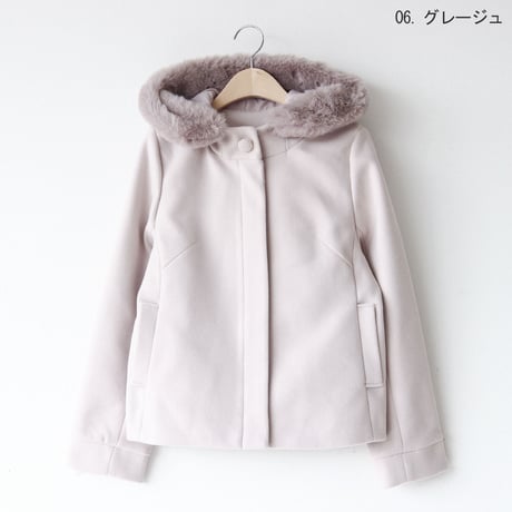 ファーアクセントコート[90354070]&Noel