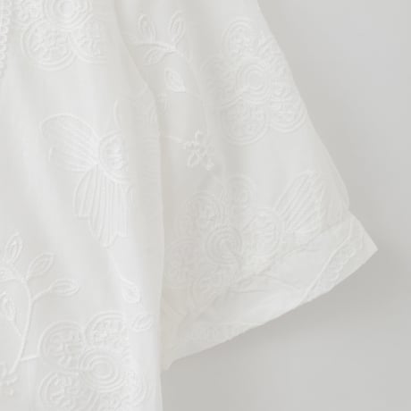 フラワー刺繍ドロストシャツ

[41413791]natural mist