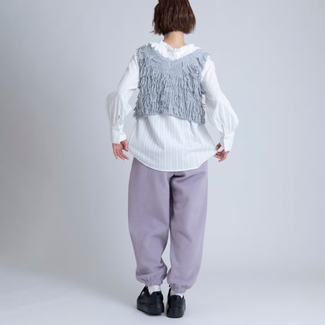 ループフリンジニットベスト[15842083]オンライン限定
