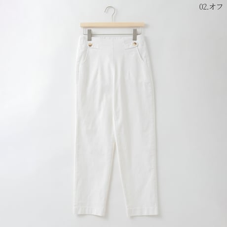 サイドボタンストレッチデザインパンツ

[31917306]natural mist