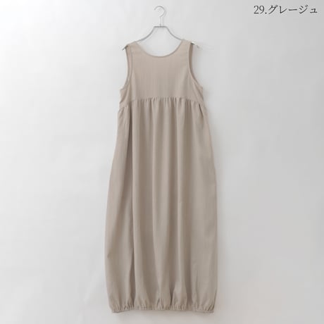 ギャザーバルーンワンピース[15846057]オンライン限定
