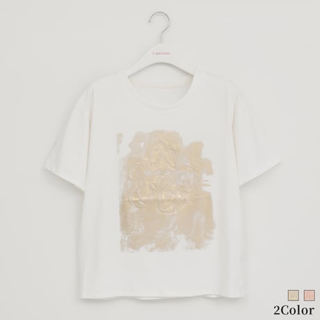 コードモチーフ泊プリントTシャツ

[70221184]capricious