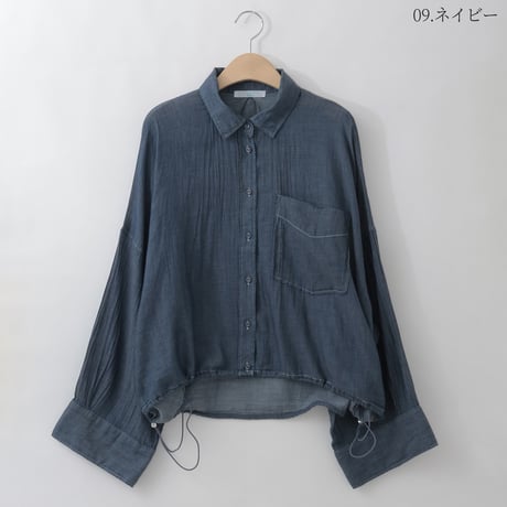 裾ドロストドルマンシャツ

[31813638]natural mist