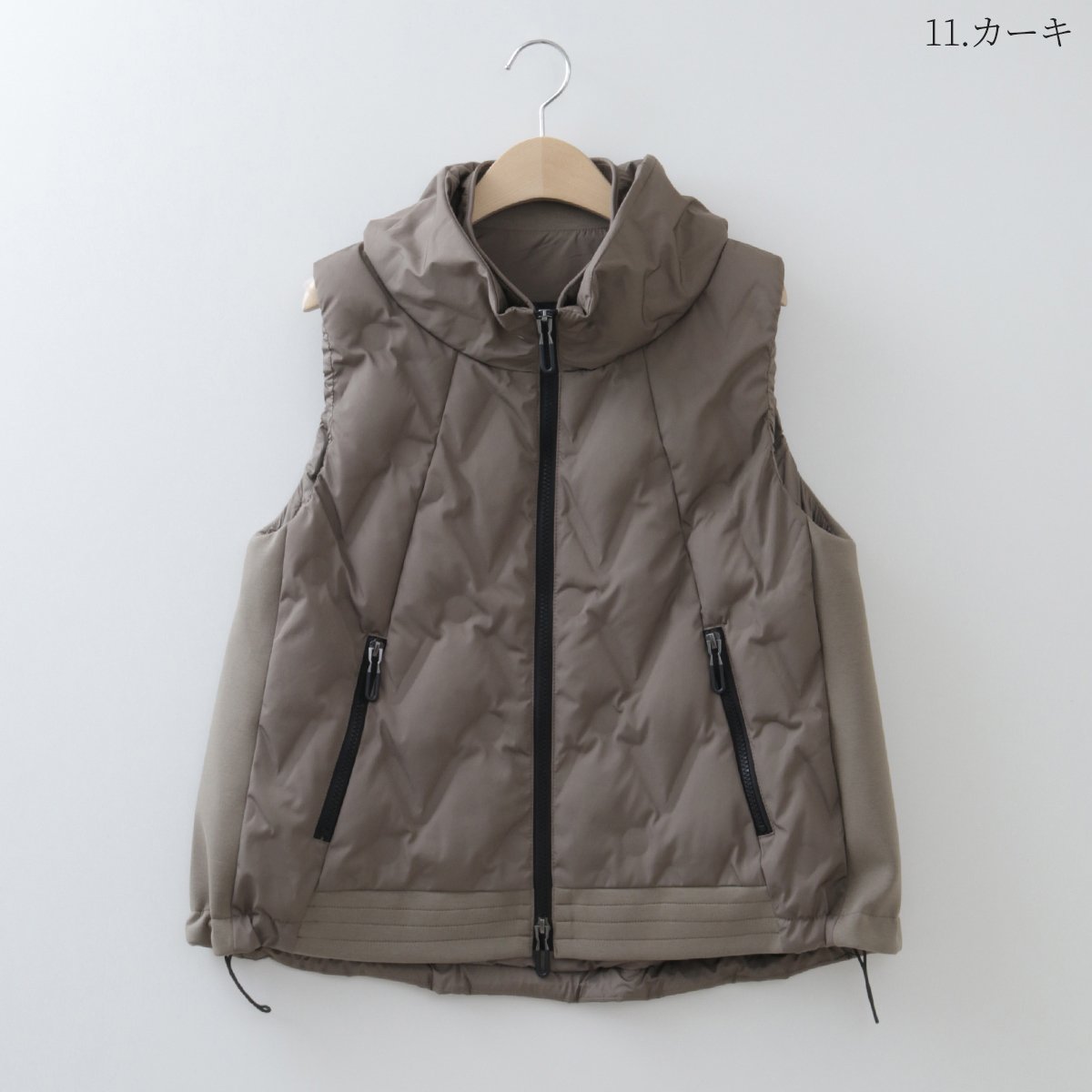 ウィンダンシー TAION x WINDANDSEA ダウンベスト 新品（キルティング 