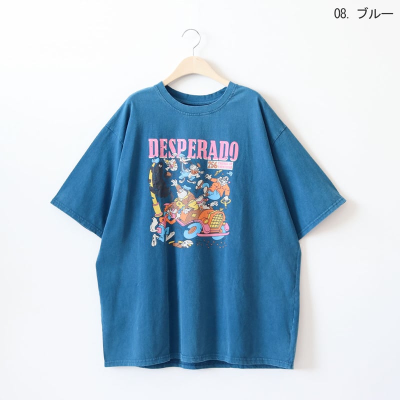 キャラクタープリントTシャツ[22031063]vivid | natural mist Class