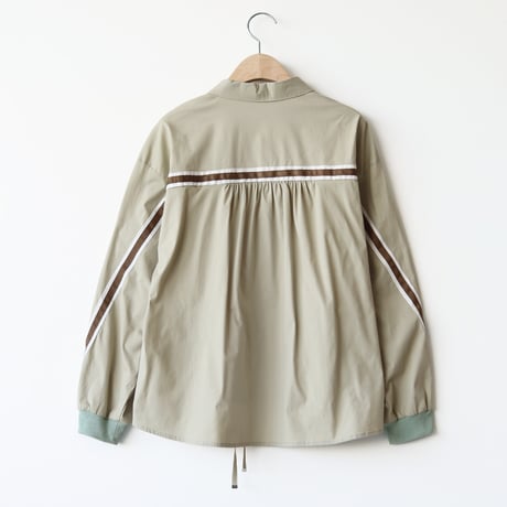 バックラインアクセントシャツ[61713707]naturalmist