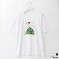 Love DuckアートプリントTシャツ

[22011534]natural mist