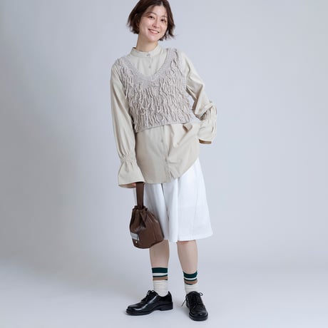 ラウンドカットハーフパンツ[15847033]オンライン限定