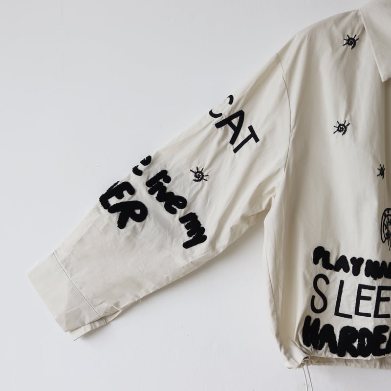 刺繍デザインシャツ[22033183]vivid | natural mist Class