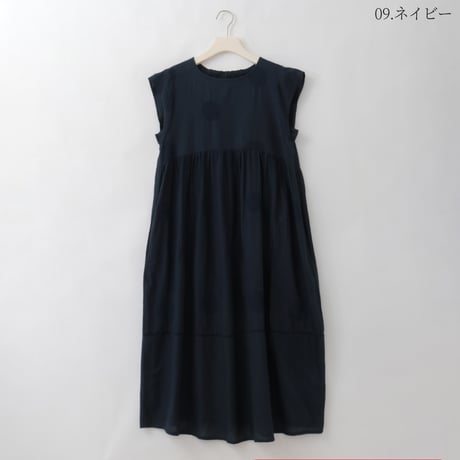 サークル刺繍デザインワンピース[61716375]natural mist