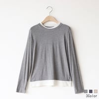 レイヤードカットソー[22031196]vivid
