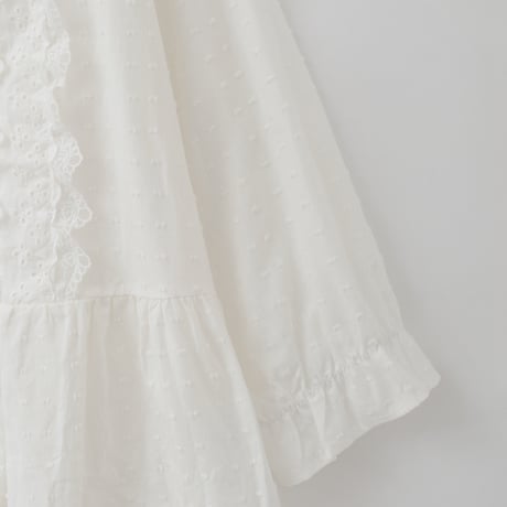 ミックスレースペプラムシャツ

[41413773]natural mist