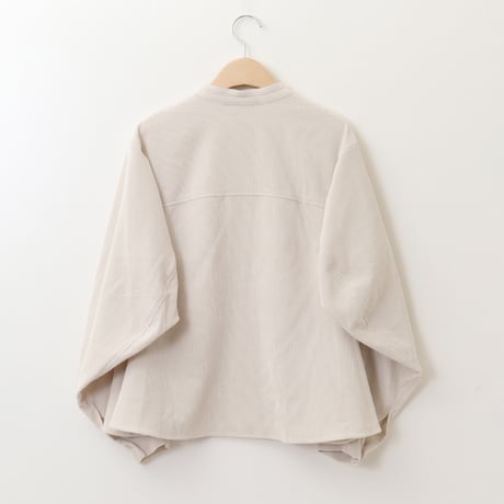 コーデュロイフレアブラウス[61213235]natural mist