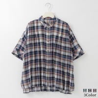 マドラスチェックシアーシャツ

[61713856]natural mist