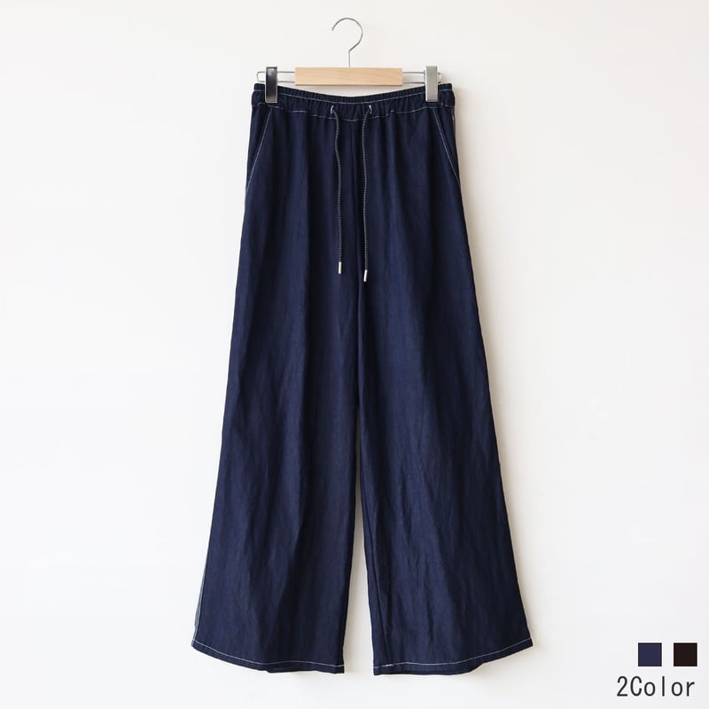 サイドラインワッシャーイージーパンツ[14957045]＆Noel