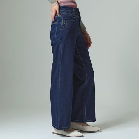 ボタンデザインストレッチデニムパンツ

[80317222]natural mist