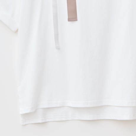 グログランリボンアクセントロゴTシャツ[41921166]capricious
