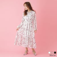 シフォンティアードフラワーワンピース[14956163]＆Noel