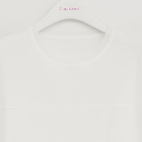 【日本製】チュールジョイントデザインカットソー

[62121201]capricious
