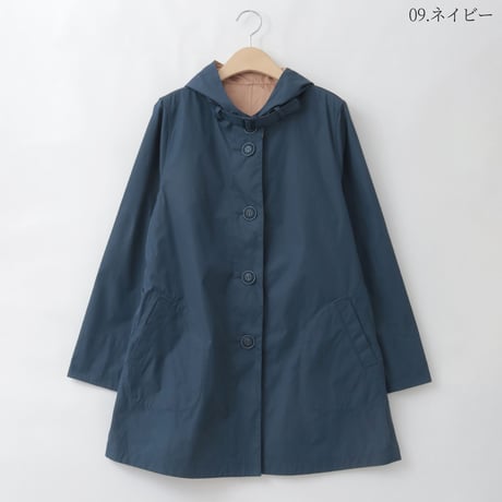 【洗える】リバーシブルAラインコート

[41714414]natural mist