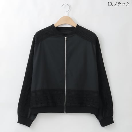 レースデザインコットンブルゾン

[30114410]natural mist