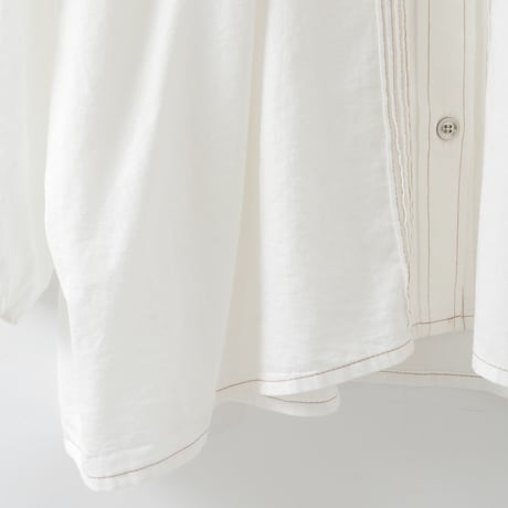 【洗える】ピンタックステッチデザインブラウス

[41713470]natural mist