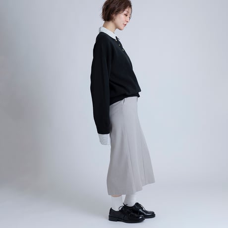 ストライプアクセントニットプルオーバー[15842085]オンライン限定