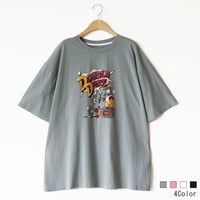 アニマルキャラクターTシャツ[22031266]vivid