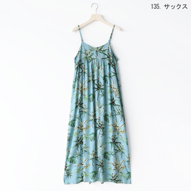 特価品】パームツリーキャミソールワンピース[6620474]naturalmist | na