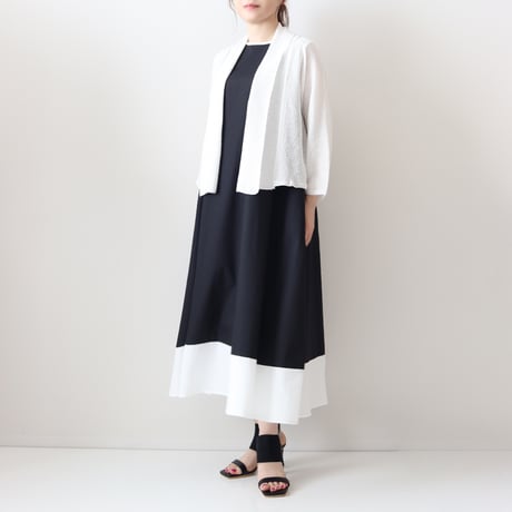 配色アクセントAラインワンピース[62726099]capricious