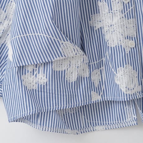 フラワー刺繍ボリュームシルエットブラウス

[30113672]natural mist