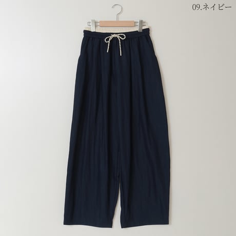配色ウエストバレルレッグパンツ

[41417193]natural mist