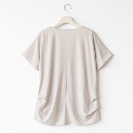 【接触冷感】裾ドレープデザインカットソー[90311567] natural mist class