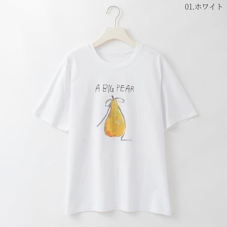 PEARプリントベーシックTシャツ

[22011532]natural mist