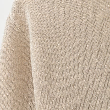 レース×ラメニットプルオーバー

[15852331]&Noel