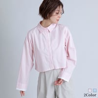 ストライプショートシャツ[15843026]オンライン限定