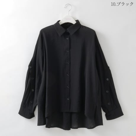 ボタンスリーブデザインブラウス

[62723351]capricious