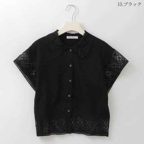 レース切替コットンブラウス

[14953439]&Noel