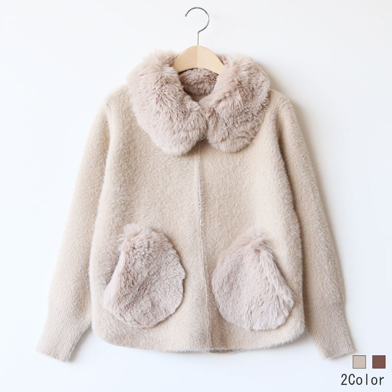 新品 33.6万◼️ESCADA ミンクファー カシミアカーデ 新品 33.6万◼️ESCADA ミンクファー カシミアカーデ 新品 33.6万