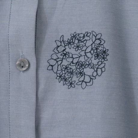 【洗える】フラワー刺繍デザインシャツ

[71213730]natural mist