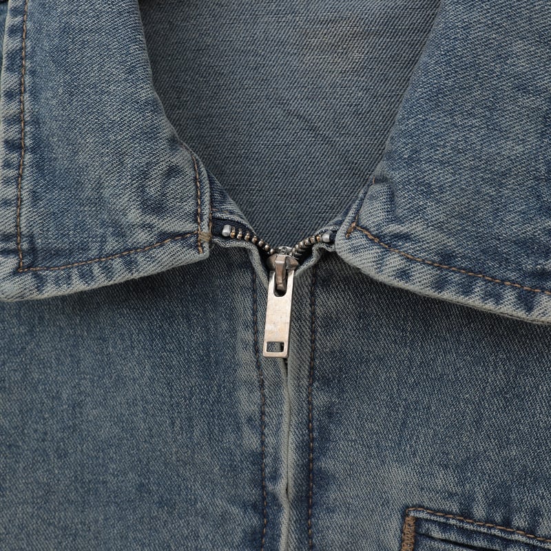 フロントジップデニム フロントジップ デニム フロントジップデニムパンツ[品番：EMEW0045338]｜earth music&ecology