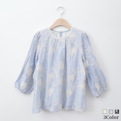 D&G 小花フローラル レーストリム ブラウス（D&G 小花フローラル  