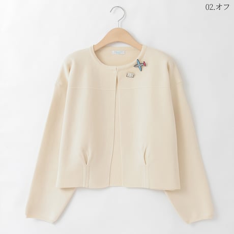 ピンアクセントタックカーディガン

[63312458]natural mist