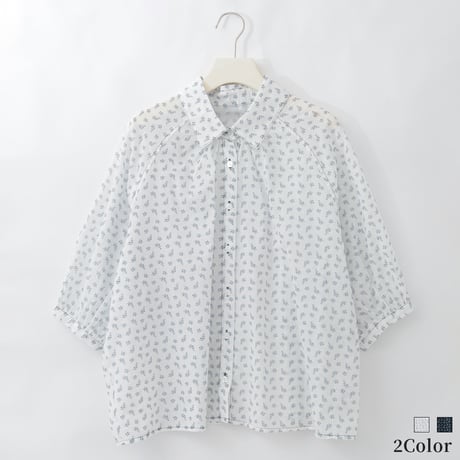 小花プリントラグランシルエットブラウス

[41413758]natural mist