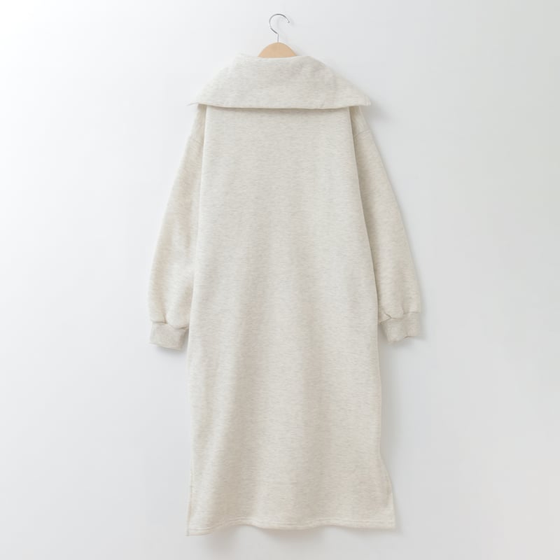 裏起毛ハーフジップワンピース[14946056]オンライン限定 | natural