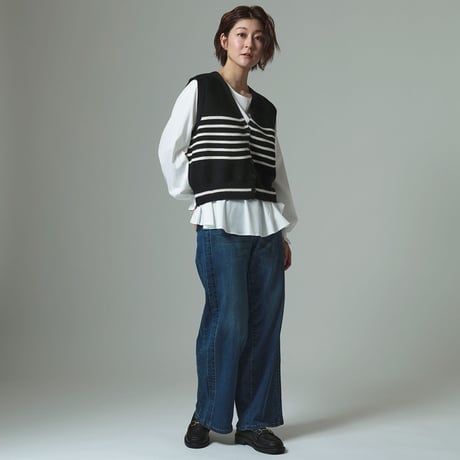 ストレッチイージーデニムパンツ

[80317223]natural mist