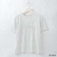 レースドッキングパール刺繍Tシャツ

[14951309]&Noel