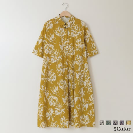 タックデザインモチーフプリントワンピース

[41716247]natural mist