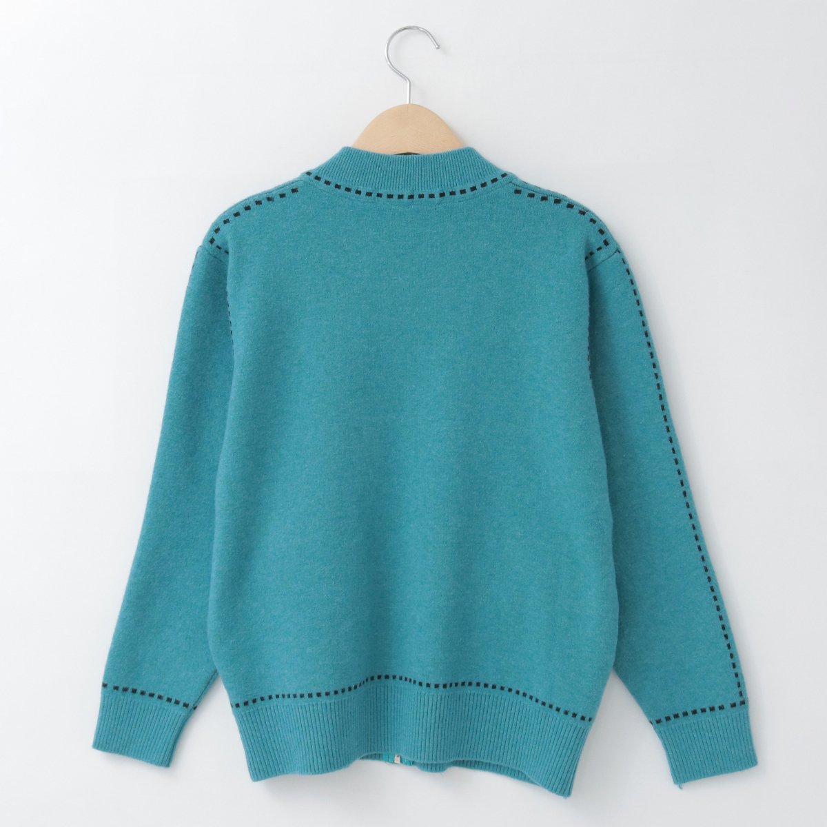 ♡ 完売！ステッチ風デザイン ニットロングカーディガン ♡ 完売！ステッチ風デザイン ニットロングカーディガン