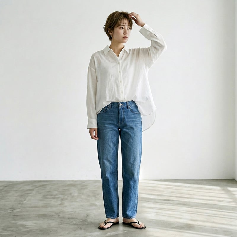 ストライプシアーシャツ[15843037]オンライン限定 | natural mist Class